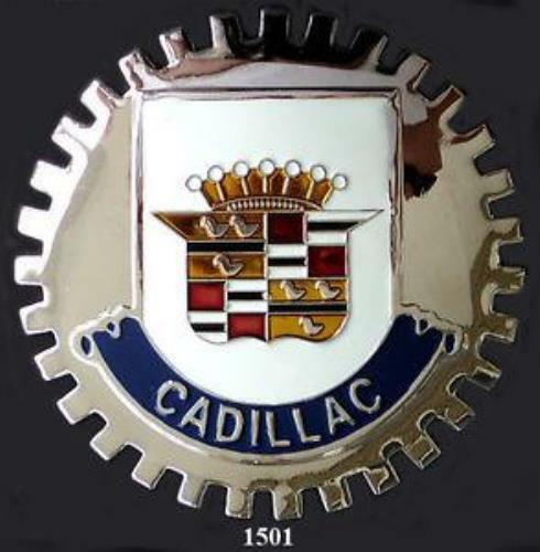 CADILLAC CAR GRILLE BADGE EMBLEM