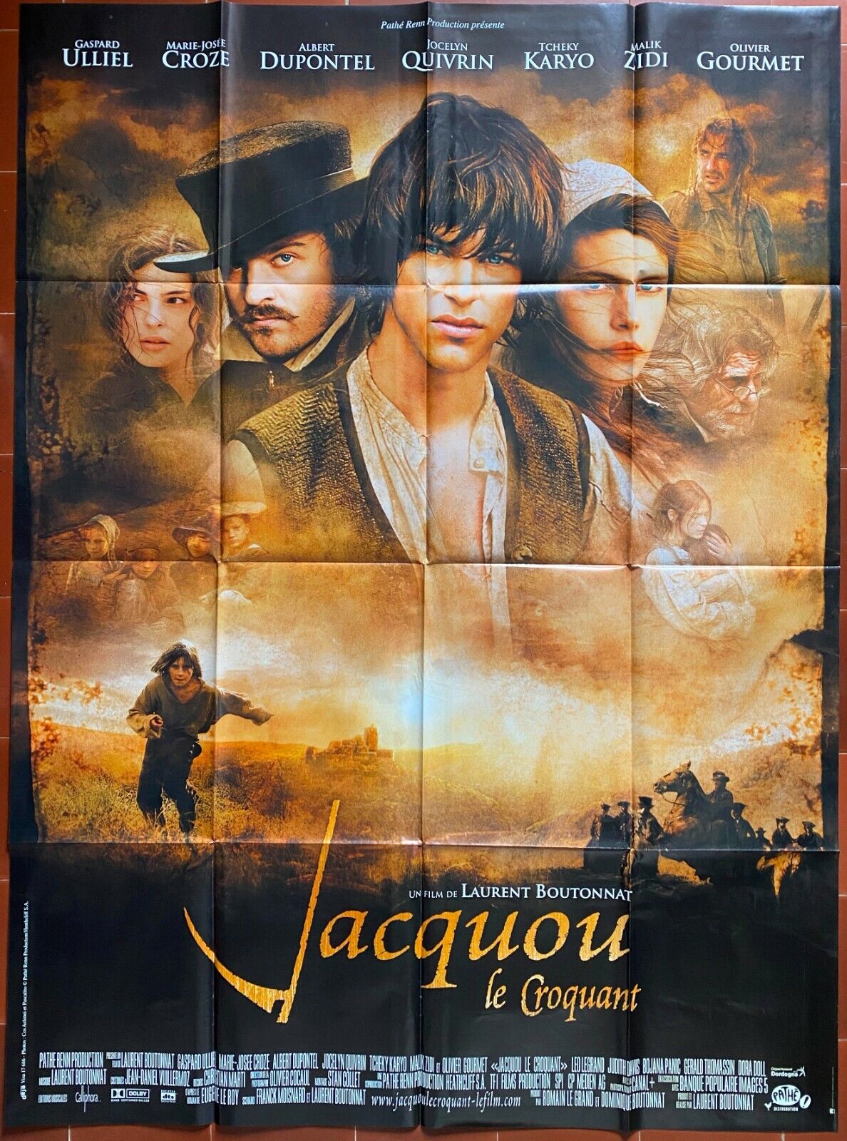 Poster Jacquou The Crunchy Albert Dupontel Gaspard Ulliel 31 1/2x43 5/16in