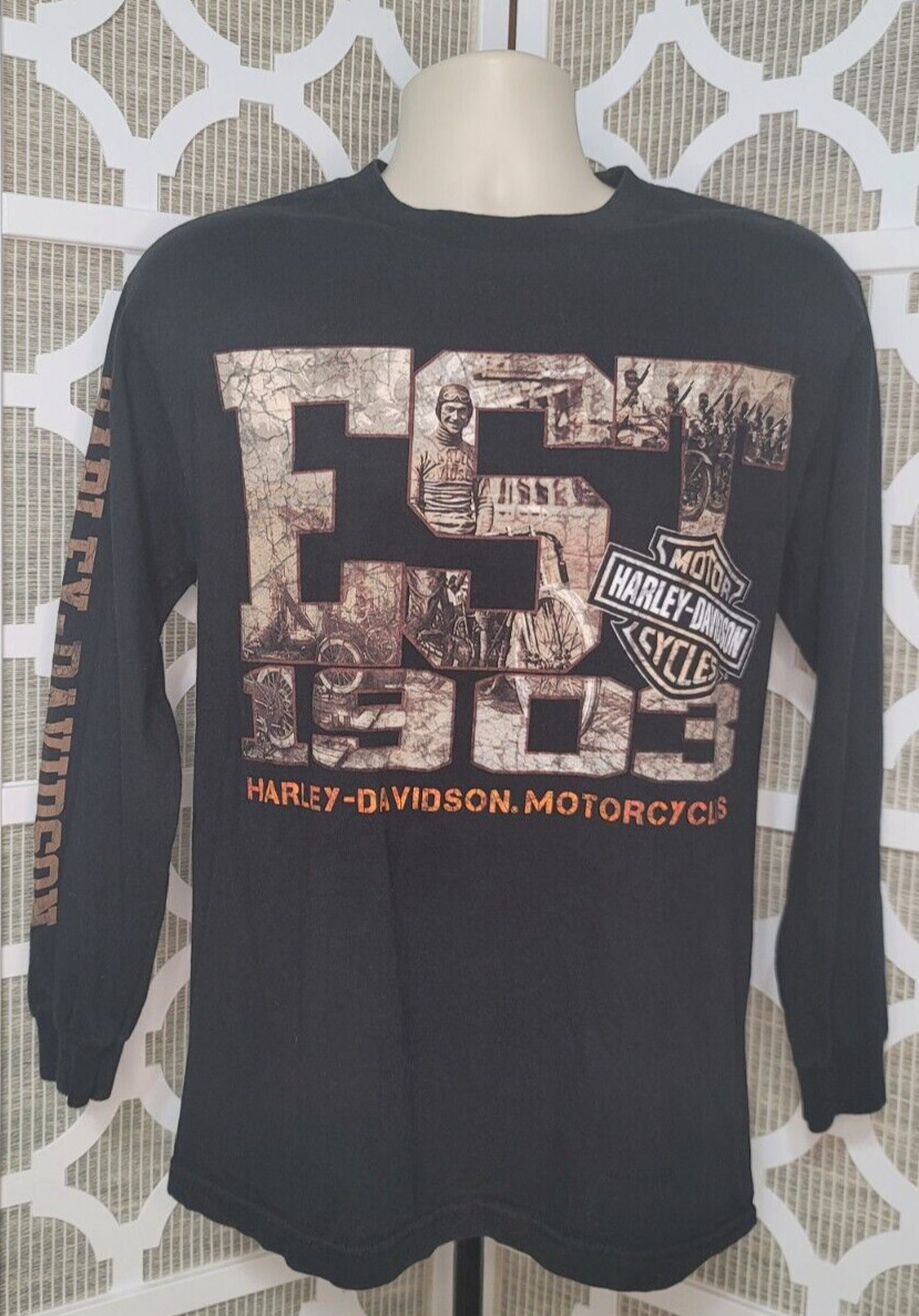 Harley Davidson Long Sleeve Shirt Size Medium *Free Shipping*
