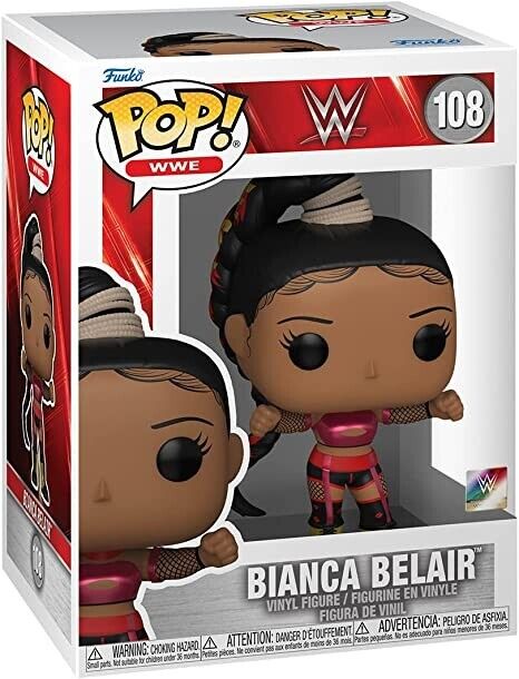 WWE Bianca Belair WrestleMania 38 Funko Pop Vinyl Figure #108