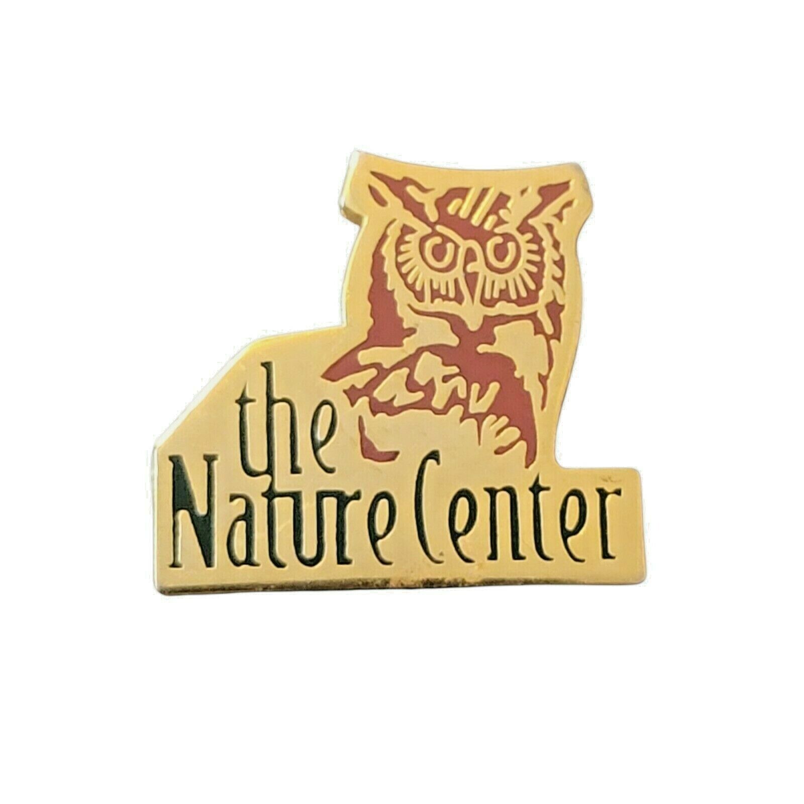 THE NATURE CENTER Lapel Pin - Owl