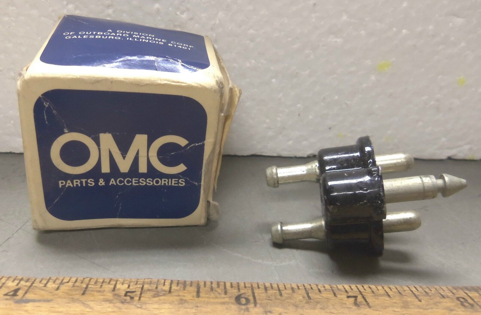 Vintage Outboard Marine - Fuel Connector Body Assembly – OMC P/N: 375788 (NOS)