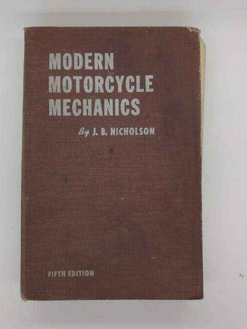 Modern Motorcycle Mechanics 1965 Fifth Edition Indian, Harley, Triumph, Ariel ++