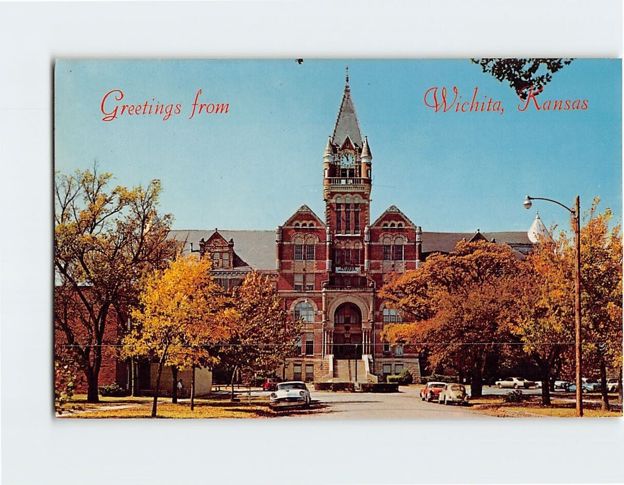 Postcard Greetings from Friends University Wichita Kansas USA North America