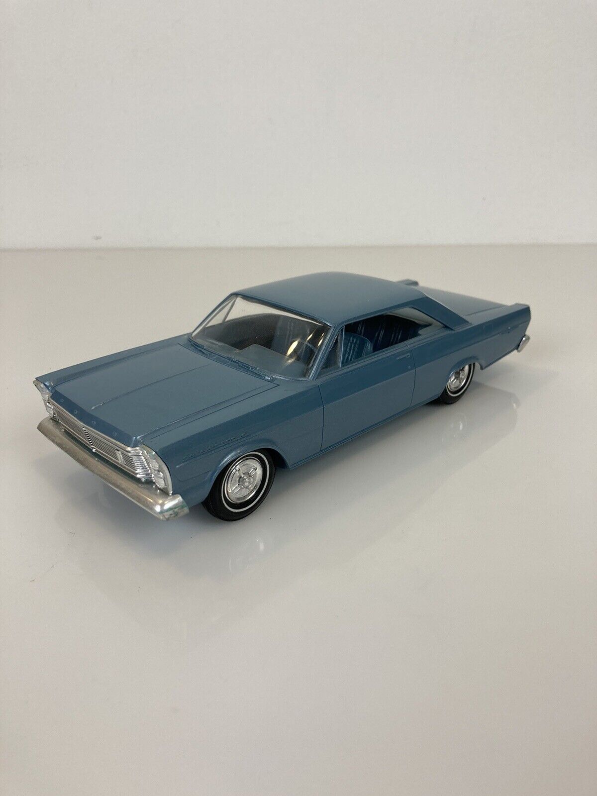 1965 Ford Galaxie 500XL Blue Promo Model - The Elegant World of Ford Collectible