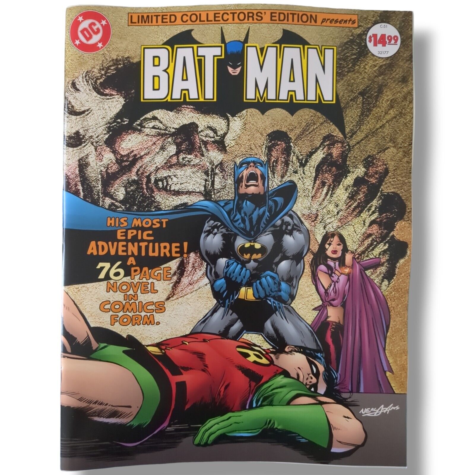 Limited Collectors Edition #51 Facsimile Cover A Neal Adams Variant