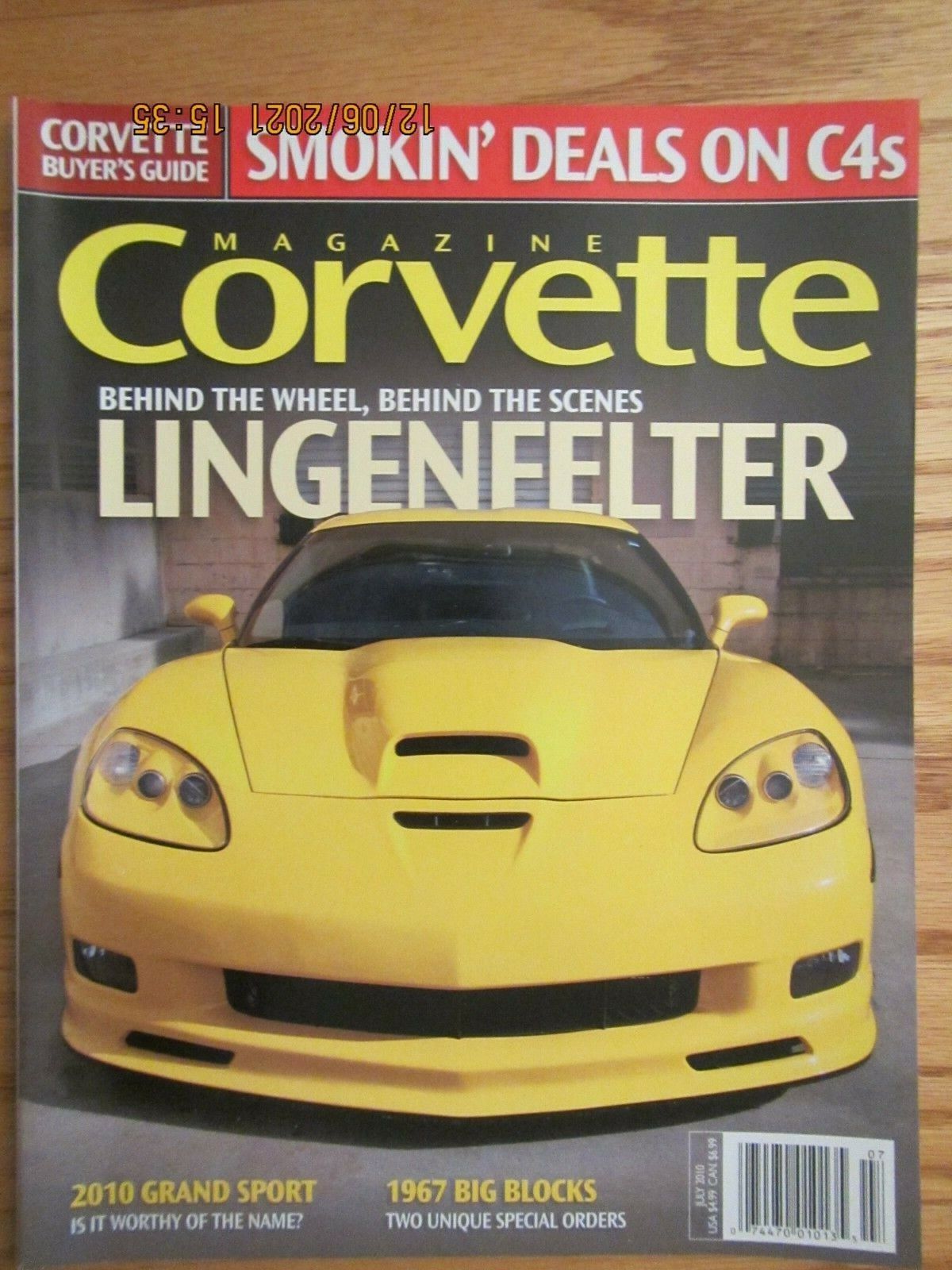CORVETTE Magazine # 58 Jul 2010 Lingenfelter Smokin\' Deals C4s \'10 Grand Sport