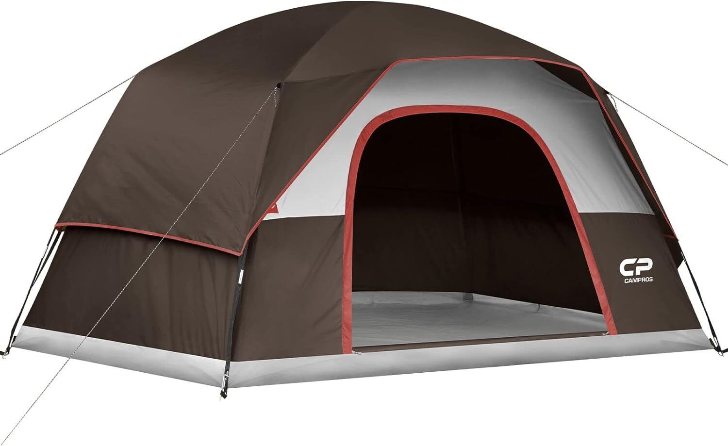 Tent Camping Tents, Waterproof Windproof Family Dome Tent with Rainfly