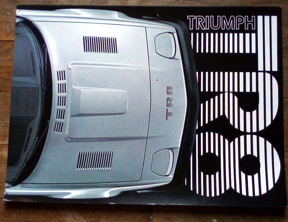 1980 / 1981 Triumph TR8 Sales Brochure