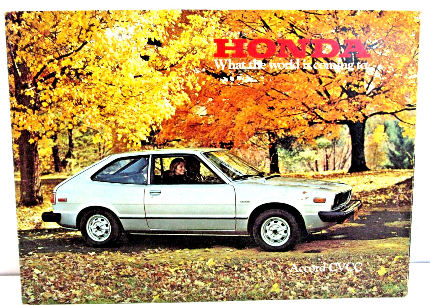 1977 Honda Accord CVCC Sales Brochure / Book / Advertising #PM-43