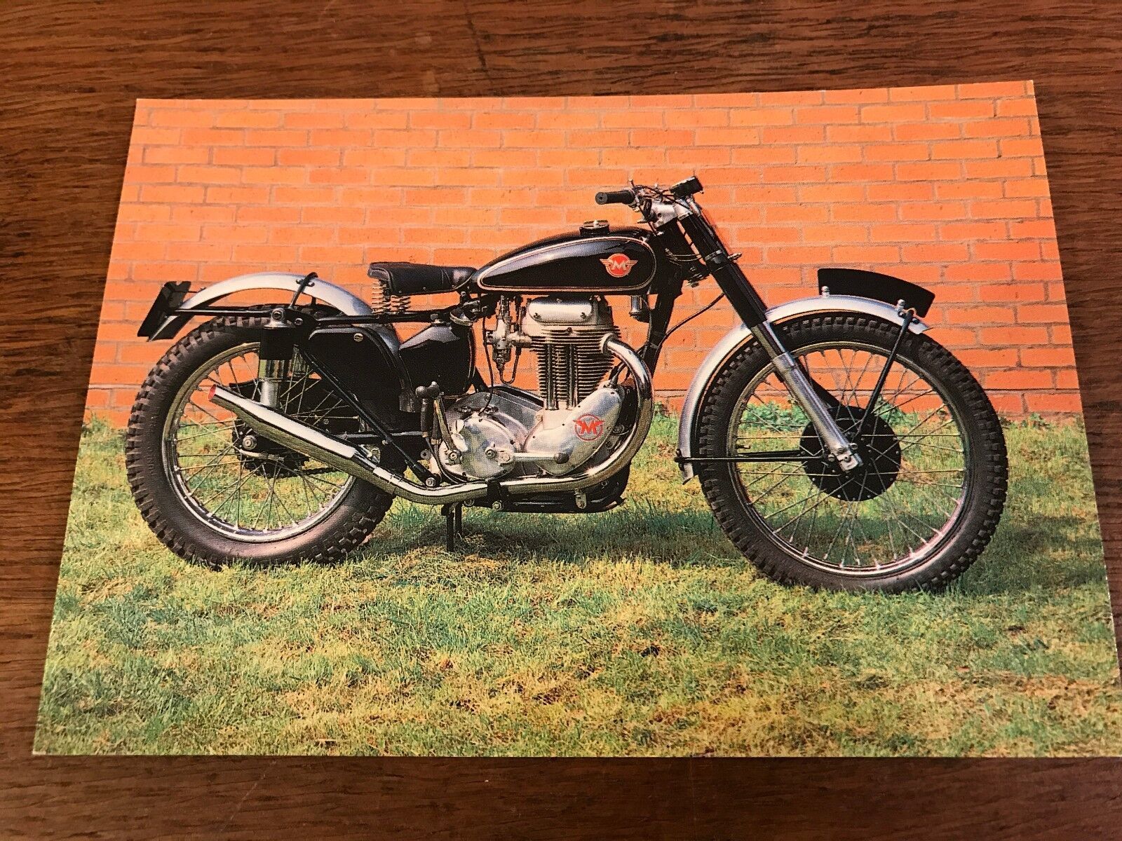 1951 500cc Matchless G80/C National Motorcycle Museum Postcard