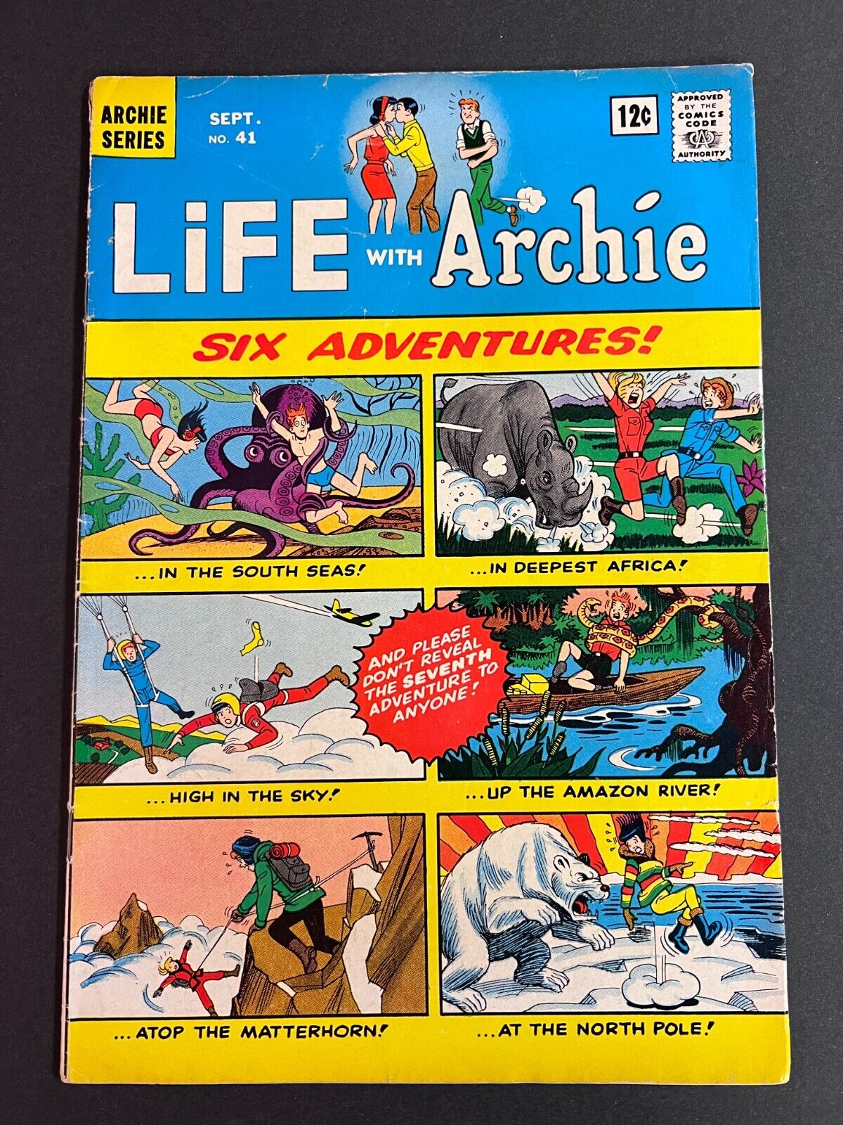 Life With Archie #41 1st US Comic App Godzilla & Mothra Archie Comics 1965 VG