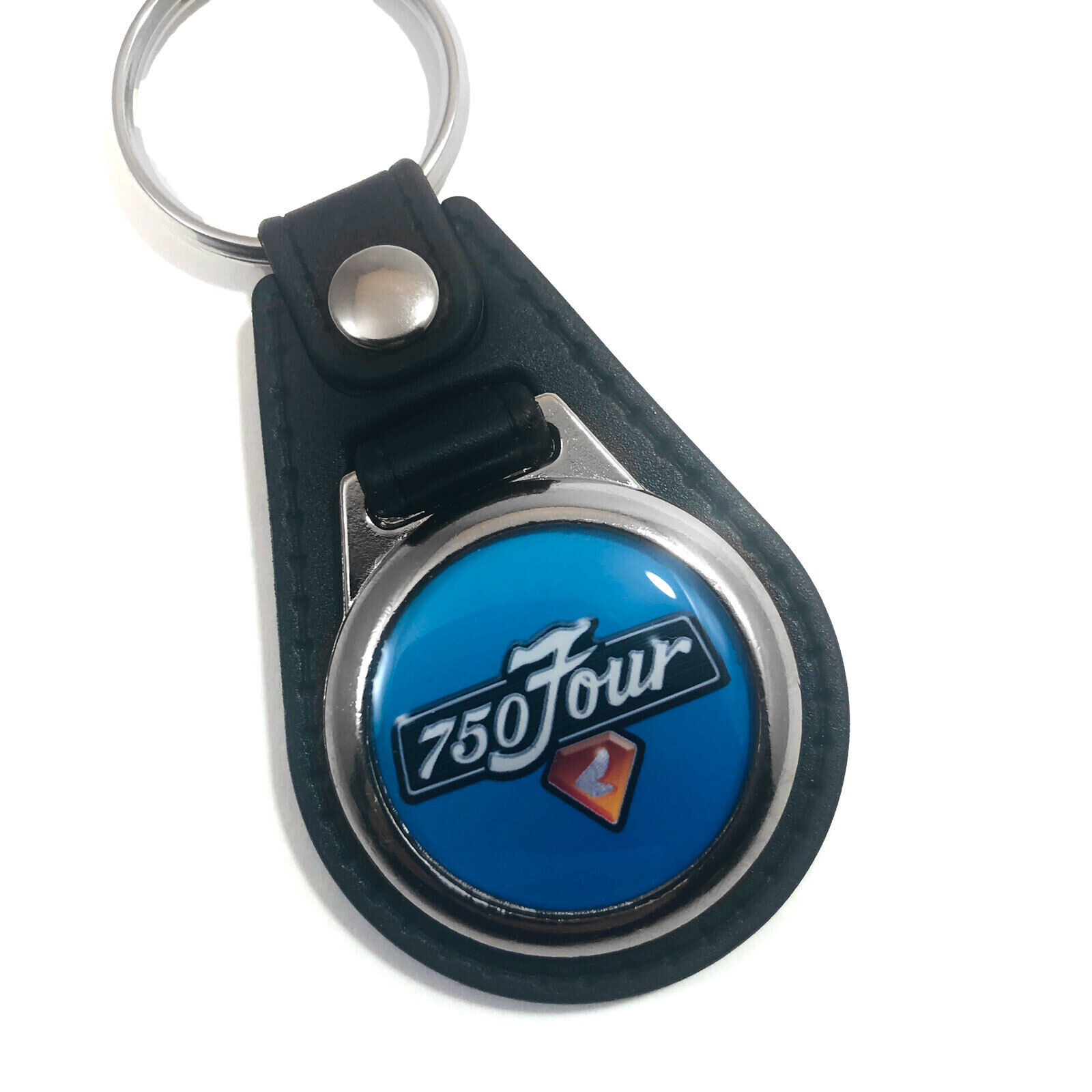 Key Fobs Key Ring Keychain for Honda CB750F CB750 Four  (2-Pack)