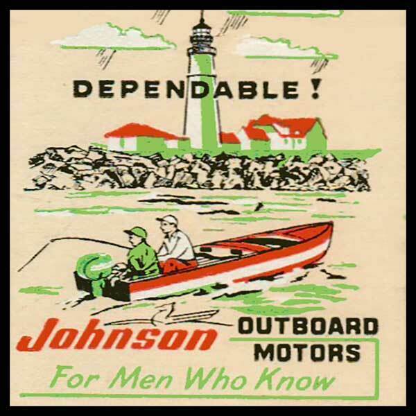 Fridge Magnet - Johnson Outboard Motors For Men Who Know
