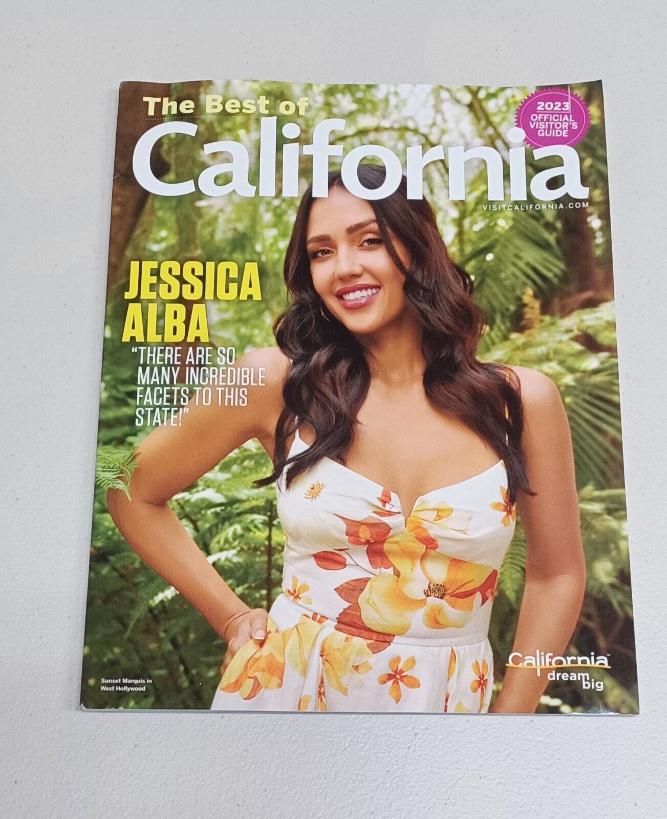 California Official 2023 Visitor's Guide 192 Full-Color Pages *JESSICA ALBA*