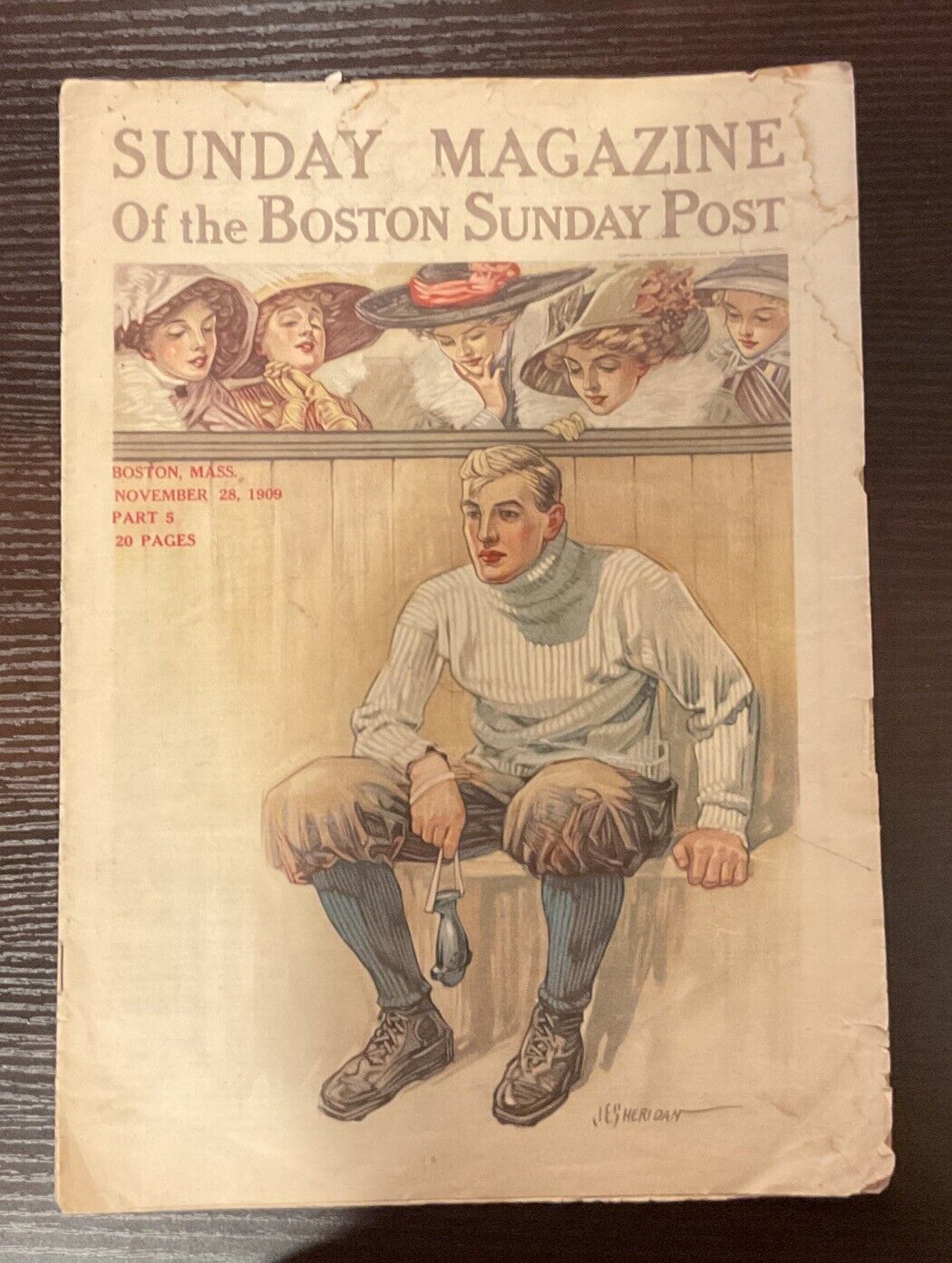 Sunday Magazine of the Boston Sunday Post – November 28 1909