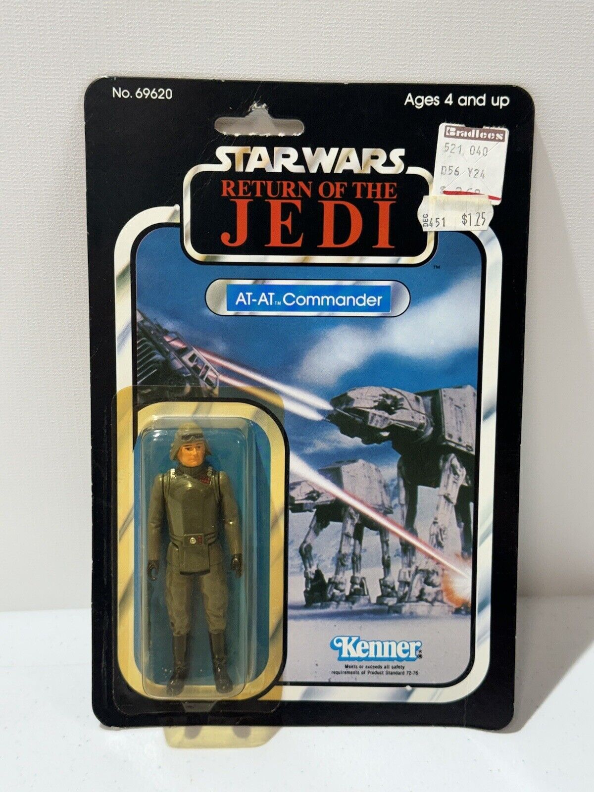 STAR WARS Return of the Jedi AT-AT commander Vintage 1983 Sealed New 1983