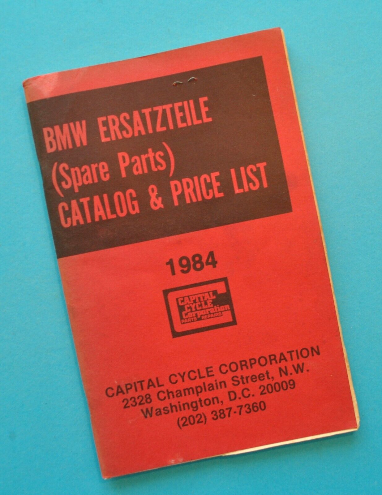 1955-1984 BMW Motorcycle Parts Catalog Manual Book R26 R50 R60 R75 R80 R90 R100