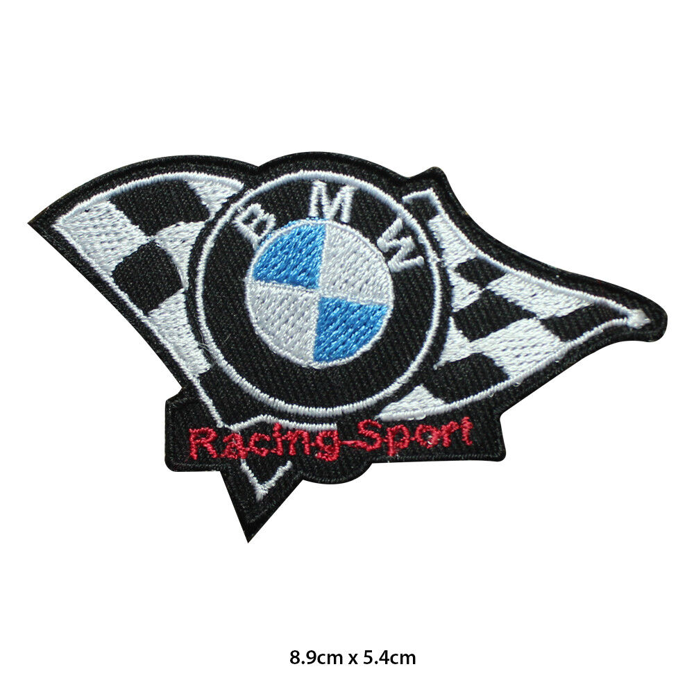 BMW Car Brand Motor Sport Racing Sponsor Embroidered Patch Iron on Sew On Badge 