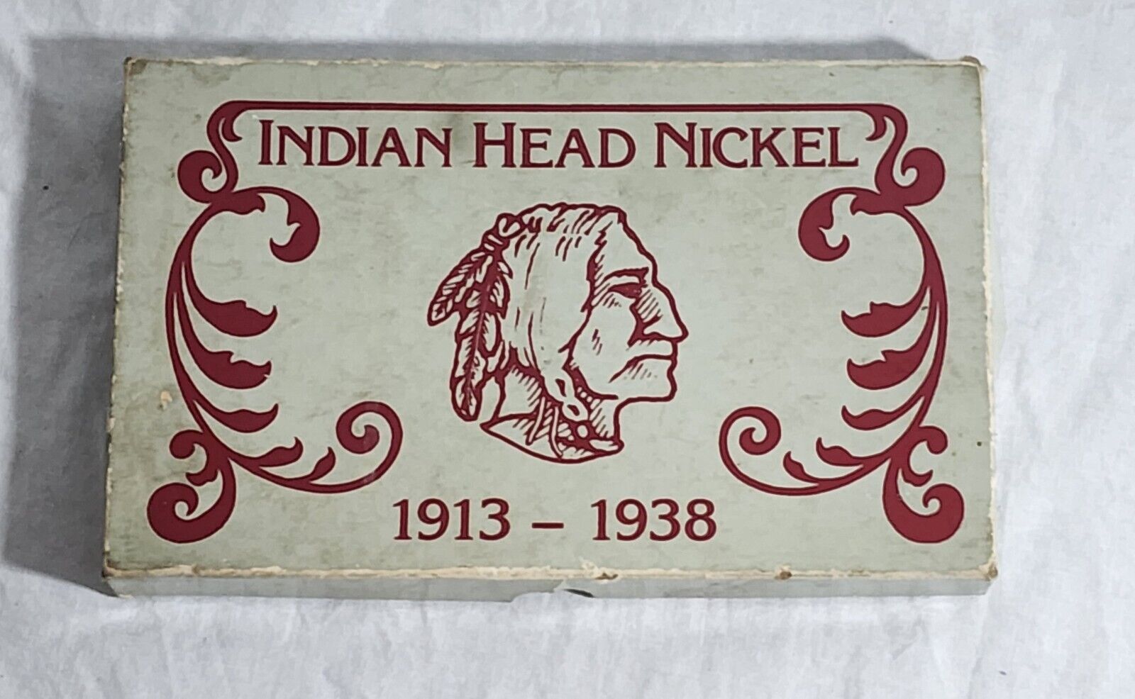 1913-1938 Indian Head Nickel And Knife Set With Box