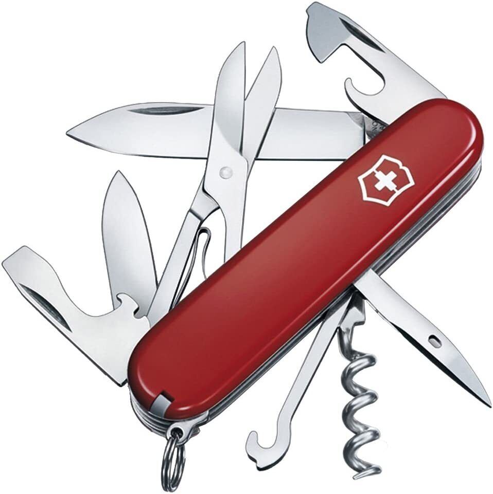 Victorinox Climber Swiss Army Knives - Red