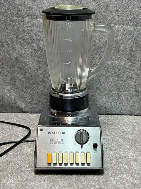 Vintage Panasonic MX-260 Custom Blender 5 Cup 7-Speed with Timer 120V 850W