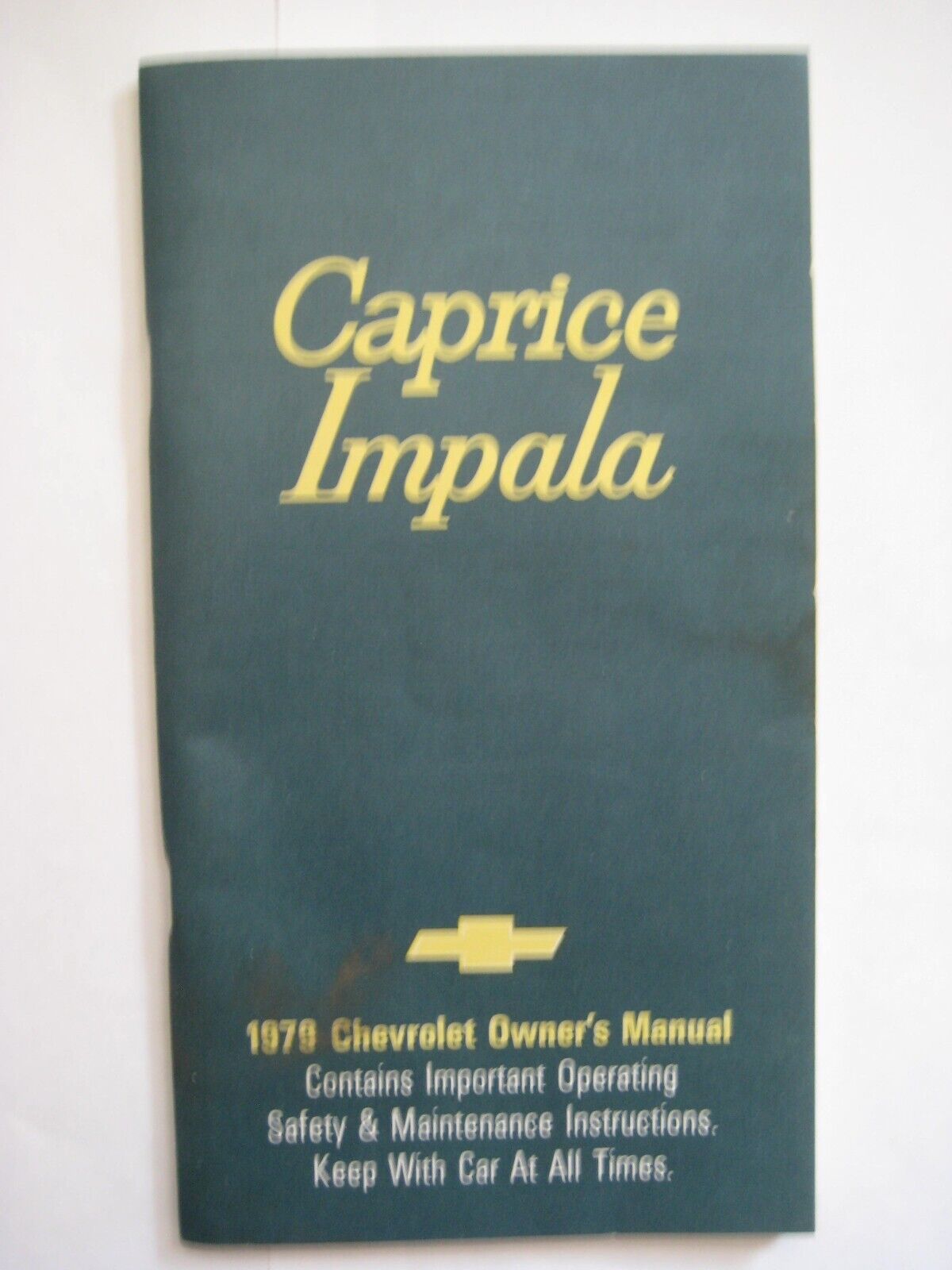 1979 Chevrolet Caprice Impala Owner Manual