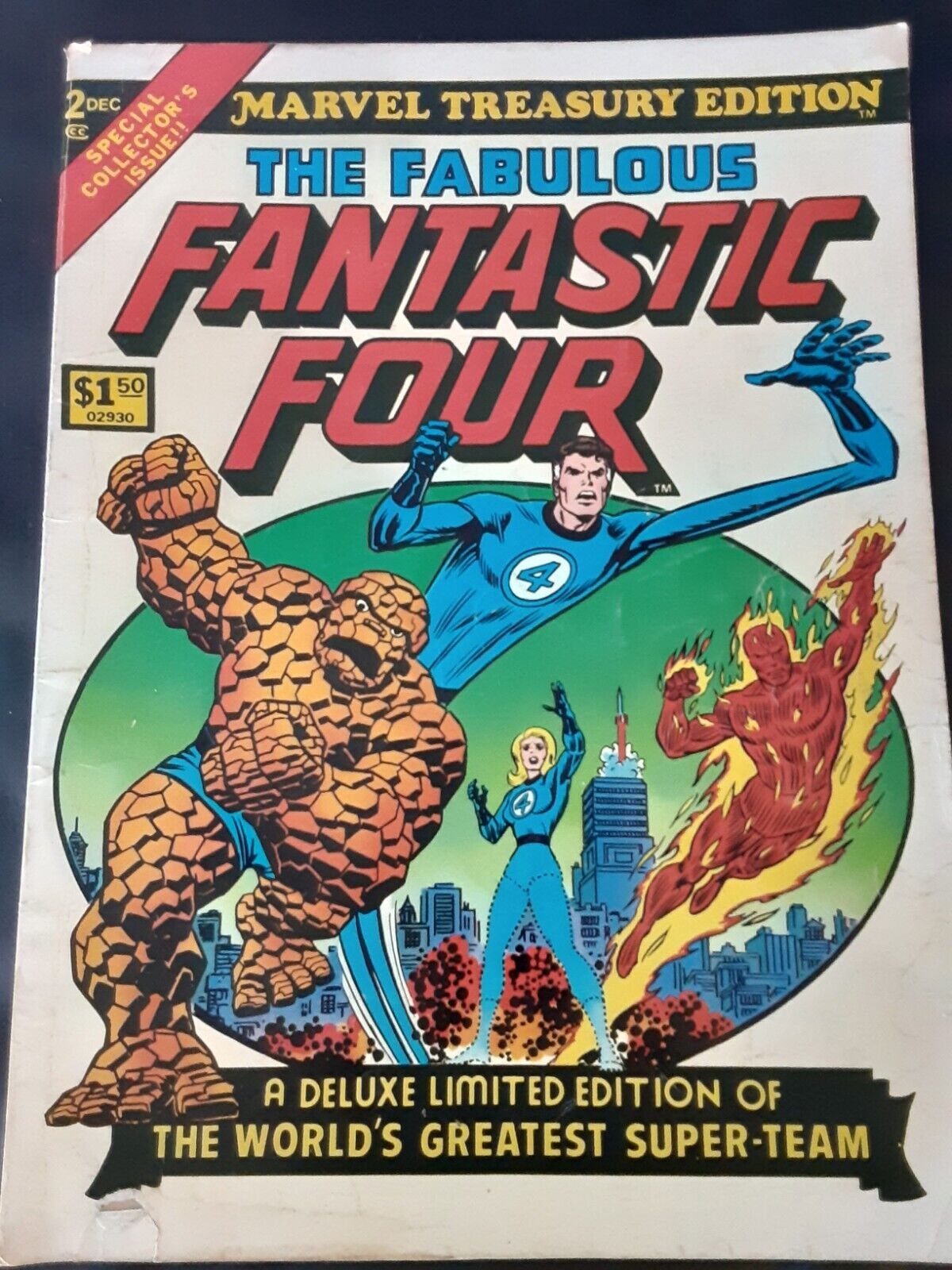 The Fabulous Fantastic Four Marvel Treasury Edition Volume 1 #2 1974 