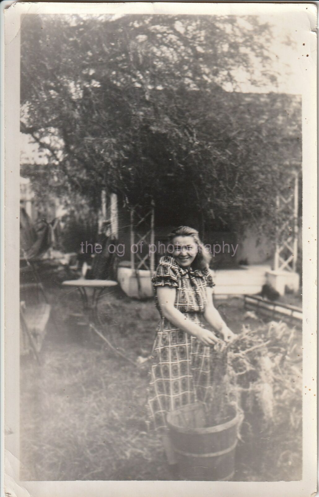 GIRL FROM BEFORE Vintage FOUND PHOTOGRAPH bw  Original 96 10 G