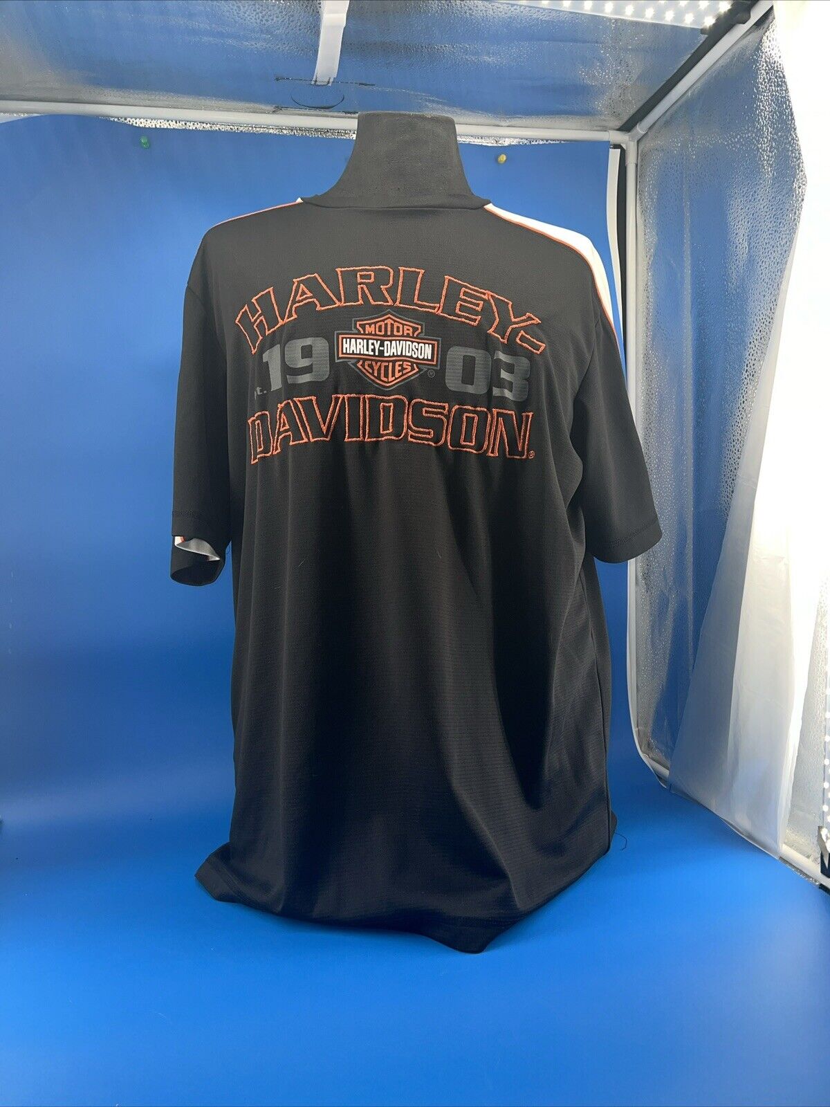 Harley Davidson T-Shirt Rochester Mn -Size X-Large Harley Colors EST. 1903