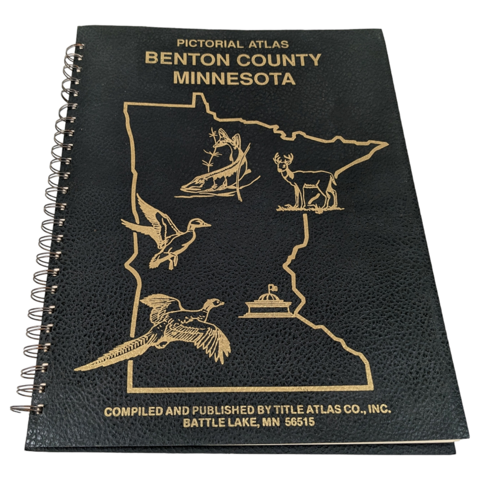 Pictorial Atlas Benton County MN Minnesota 1993 Plat Book Title Atlas Co