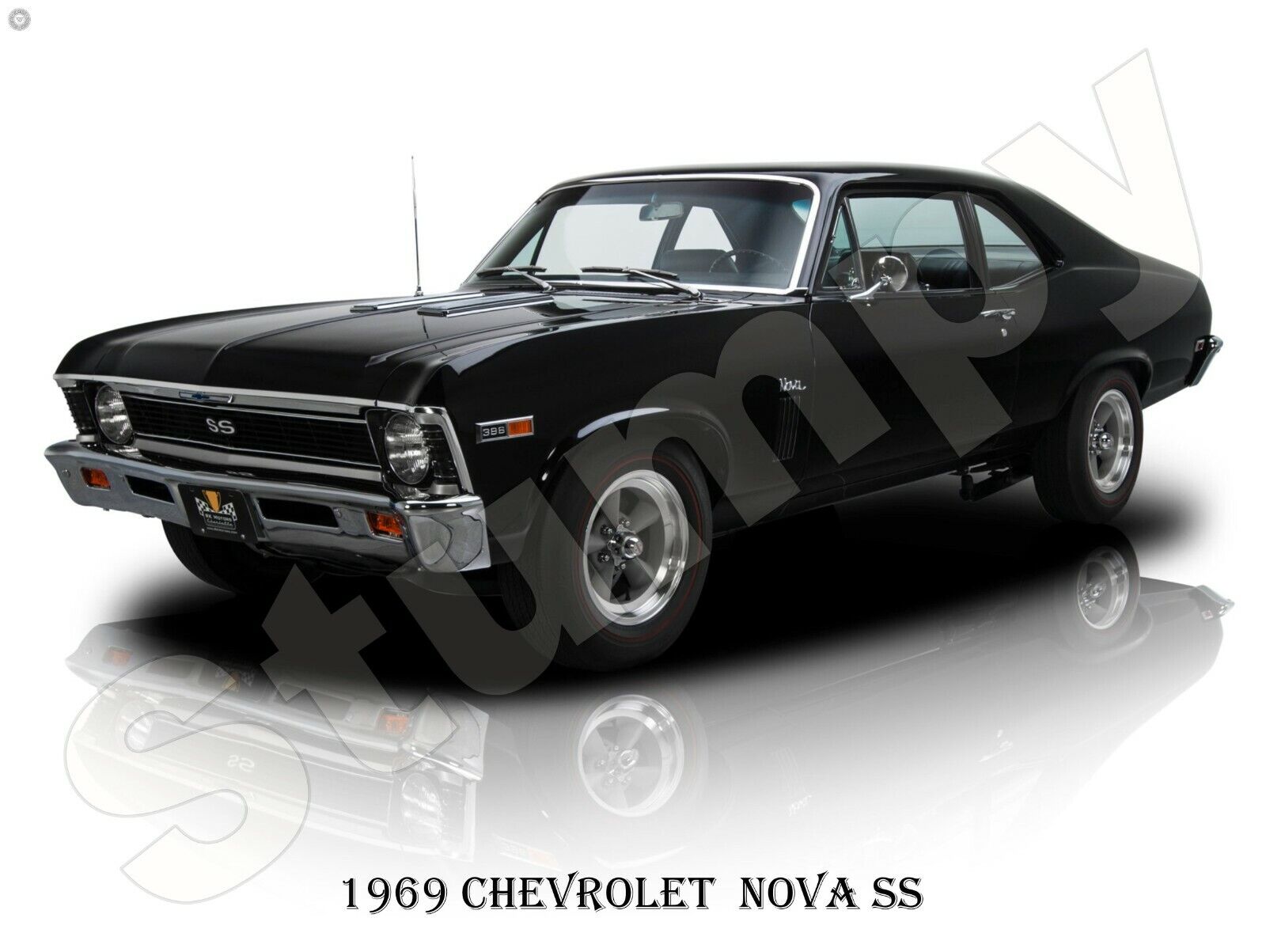 1969 Chevrolet Nova SS  Metal Sign 9\