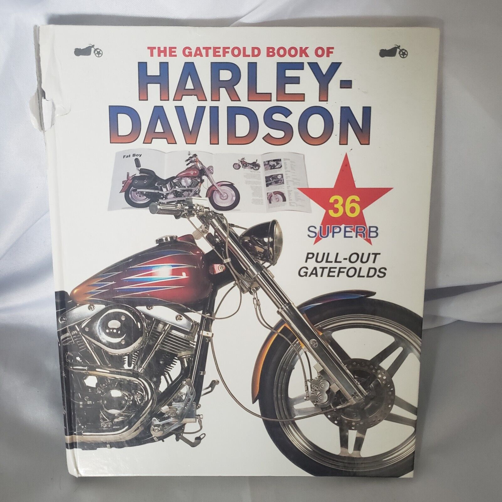 Harley-Davidson Gatefold Pull-Out Book Posters Year 1997 Motorcycle Spec Sheets