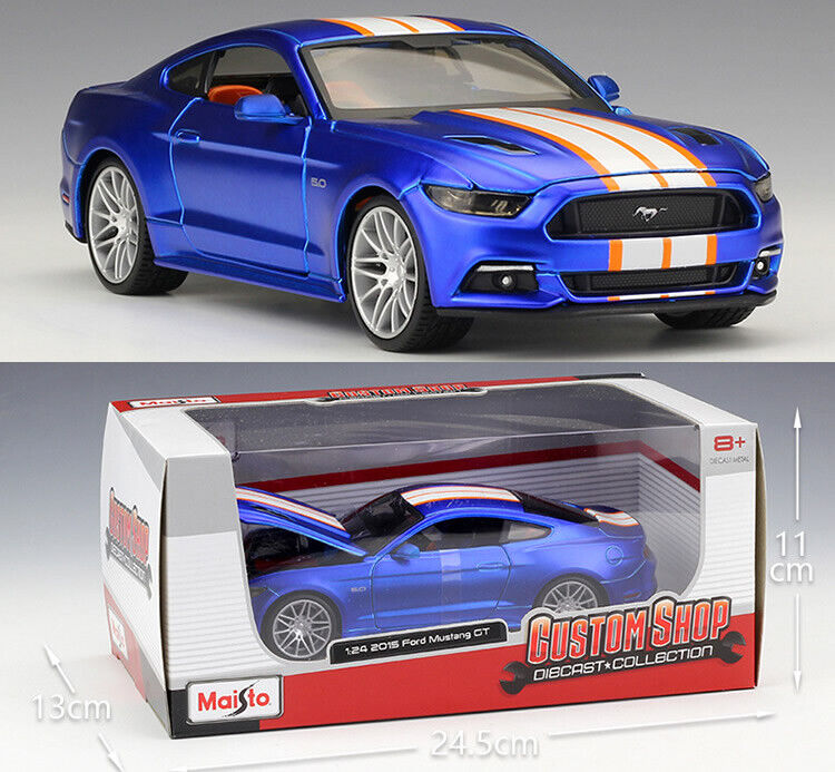 MAISTO 1:24  Ford 2015 Mustang GT Alloy Diecast Vehicle Car MODEL TOY GIFT NIB