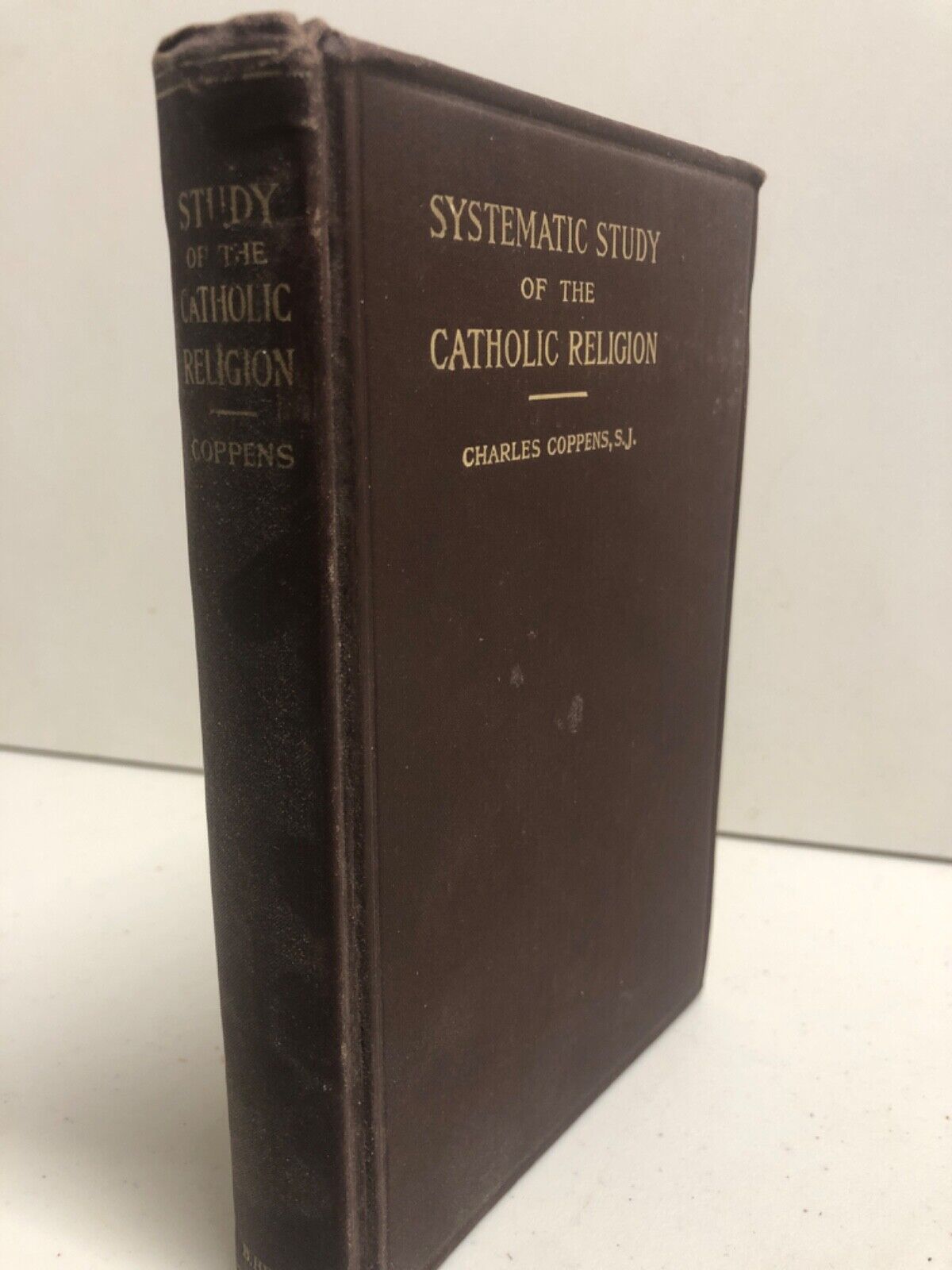 1914 Systematic Study of the Catholic Religion Coppens