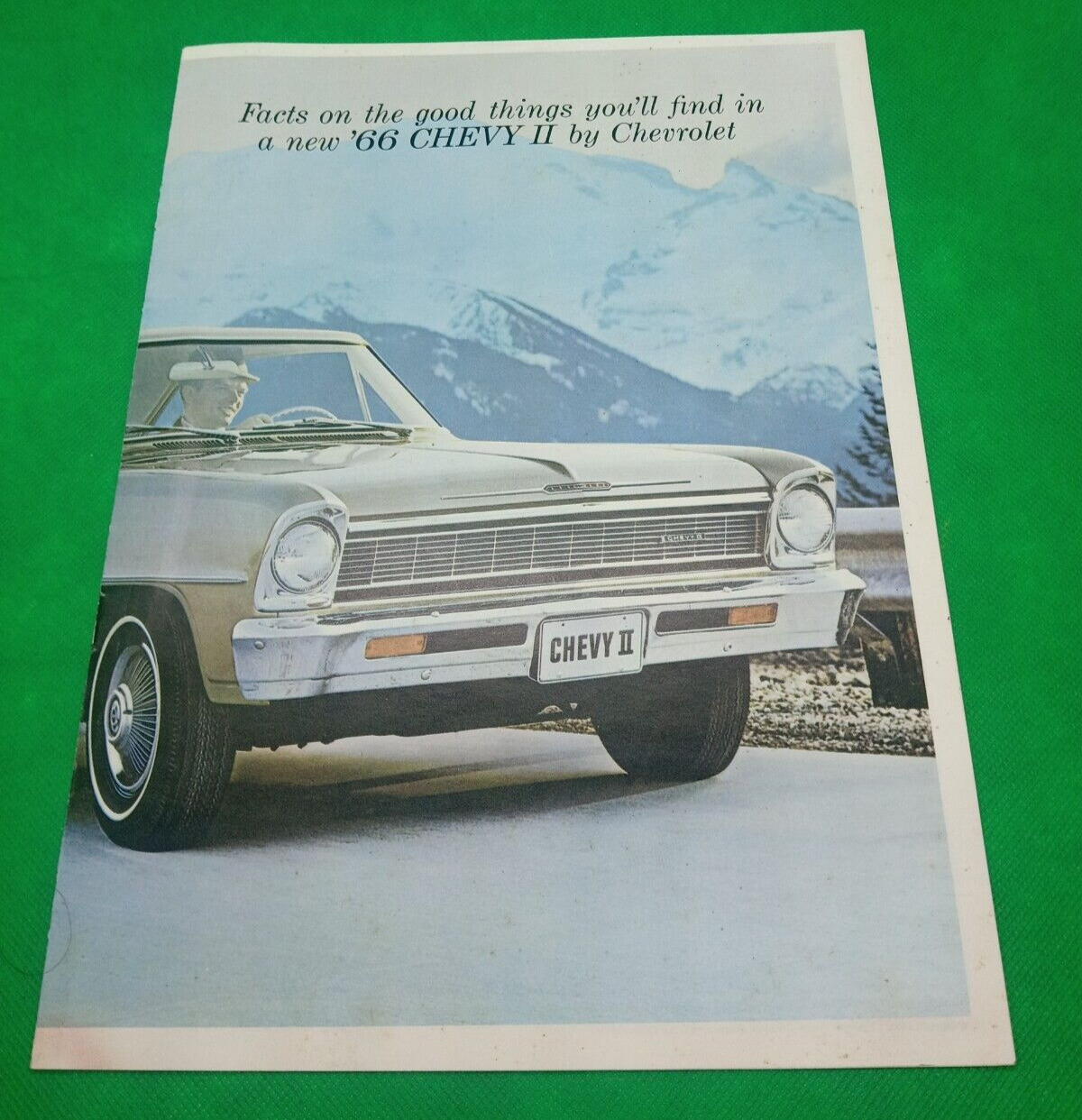 Original 1966 Chevrolet Chevy II Sales Brochure 66 Nova SS Fc3