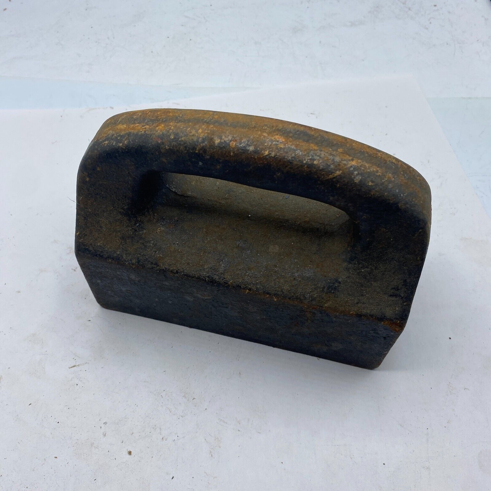Vintage Flat Iron, Cast Iron, Door Stop - Weight 9.75 kg 