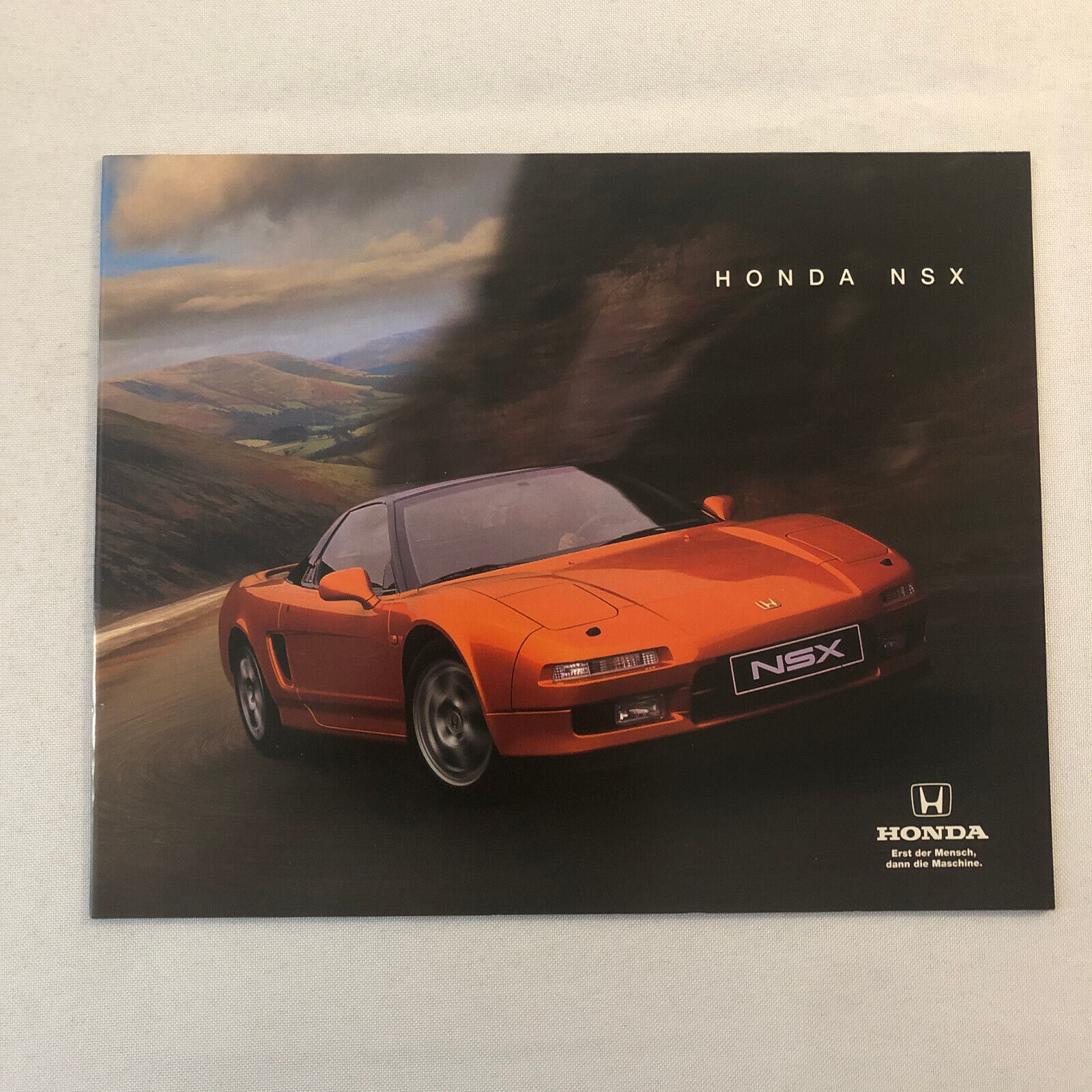 1997 1998 Honda NSX Car Sales Brochure Catalog GERMAN TEXT European Market