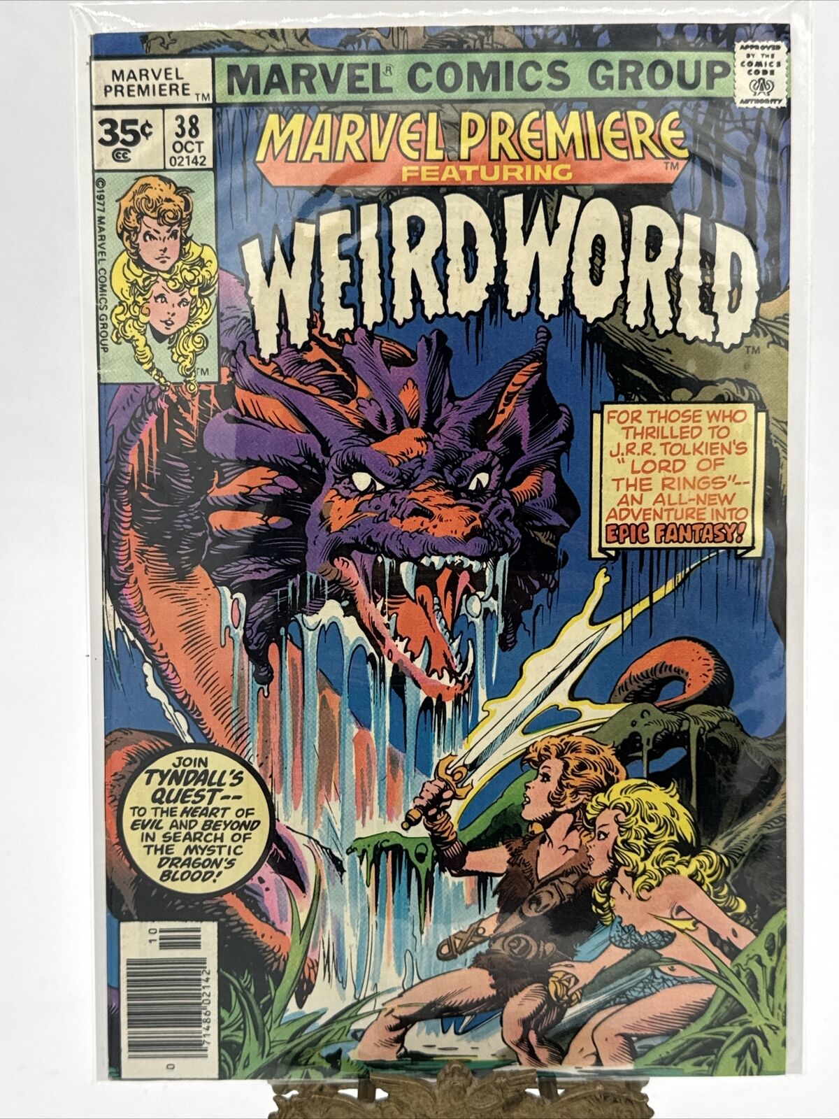 Marvel Premiere #38, 35 Cent Price Variant; Weirdworld Rare