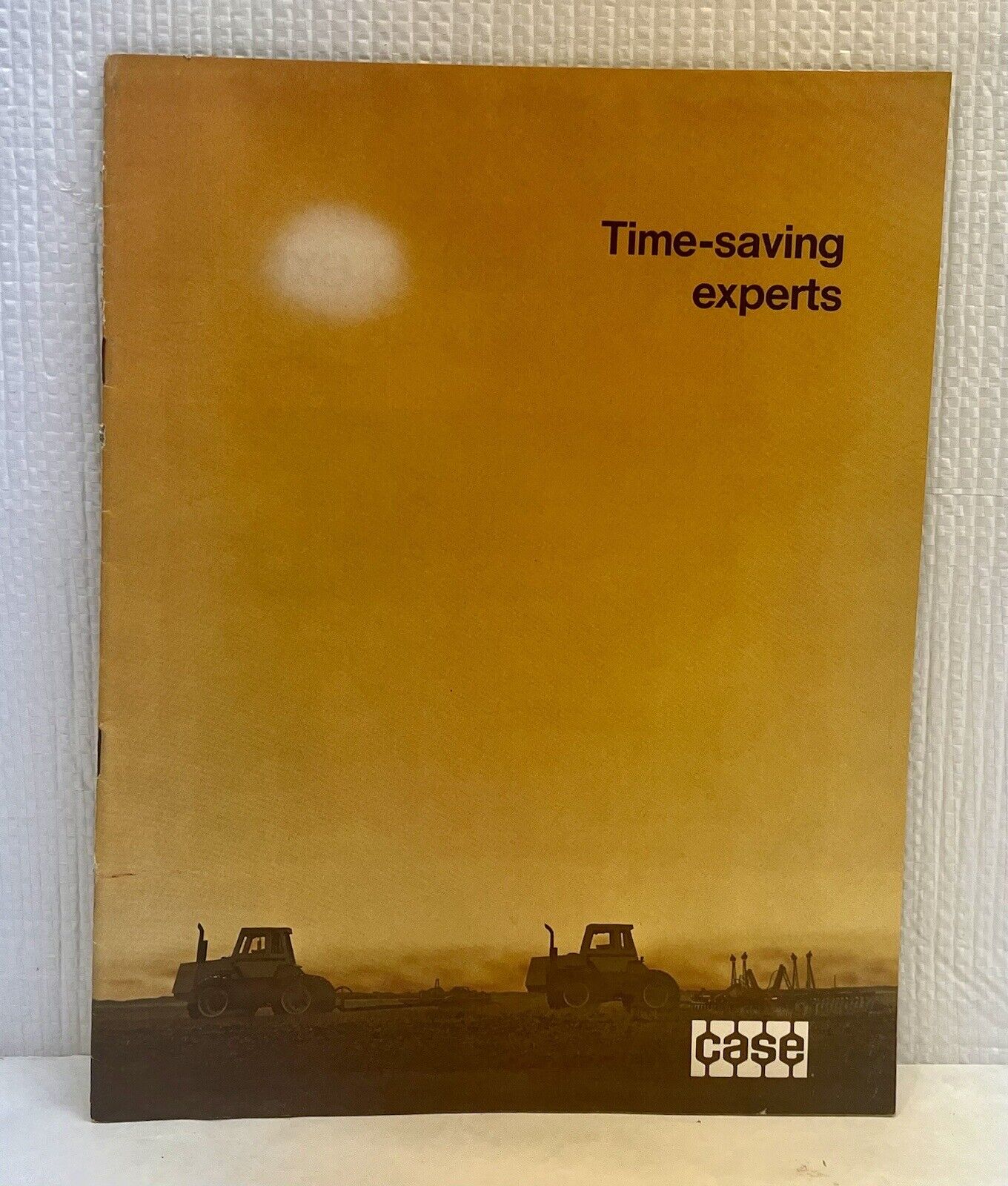 Vintage 1970s Case Tractor ‘Time Saving Experts’ Full Line Brochure 24 Pages