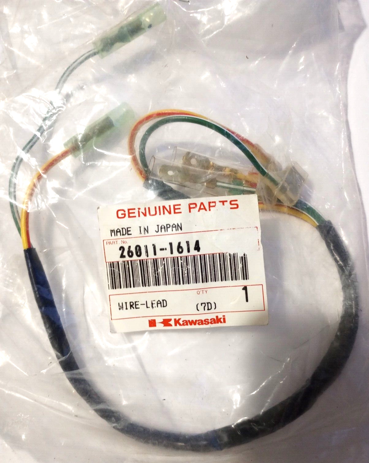 Kawasaki Wire-Lead NOS 26011-1614  (L-8307)