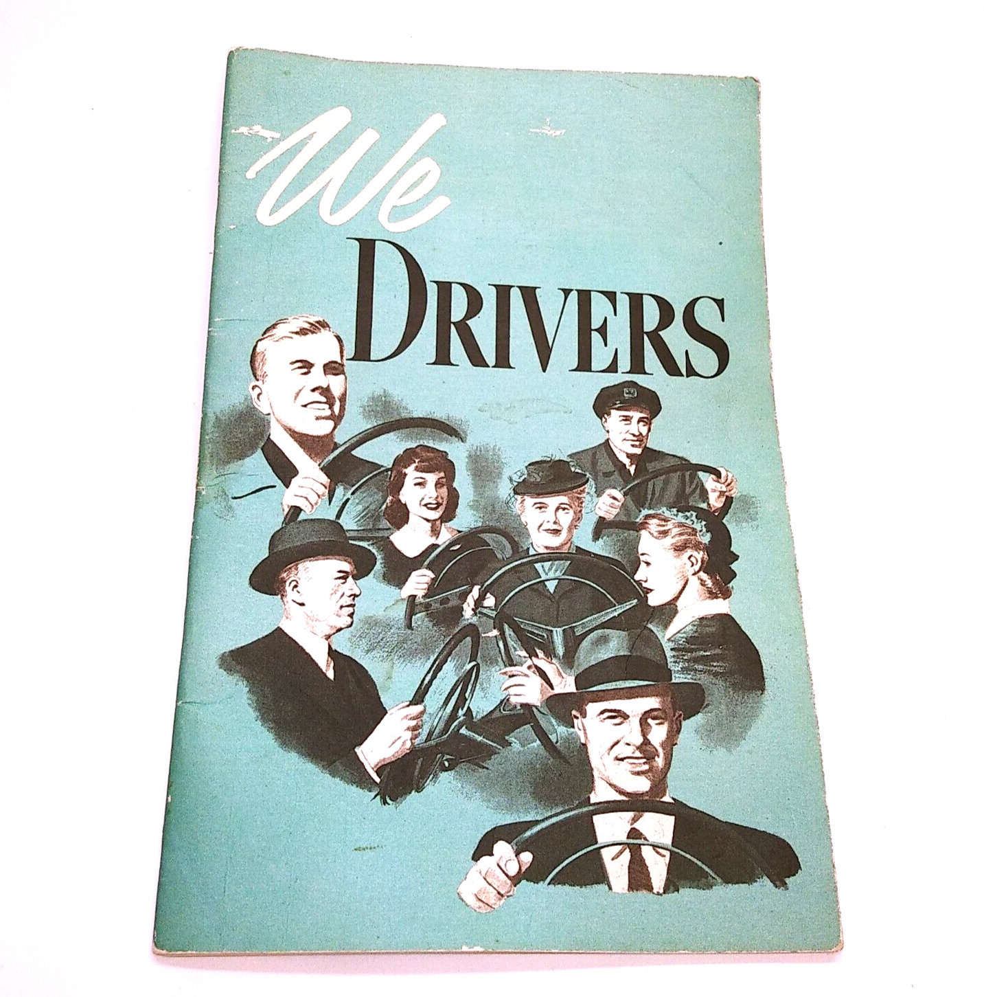 Rare 1959 GM General Motors WE DRIVERS Illustrated Safe Driving Brochure Book