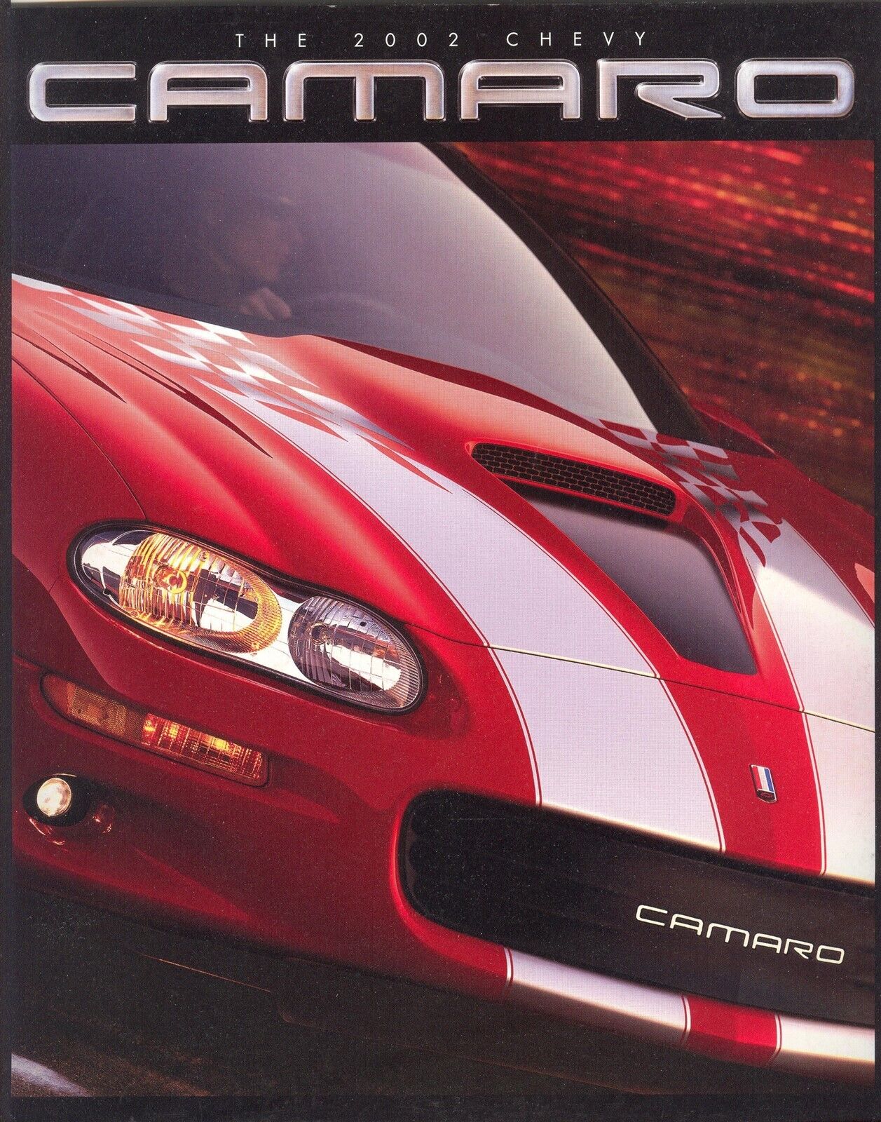 2002 Chevrolet Camaro 35th Anniversary SS Coupe SS Z28 Sales Brochure