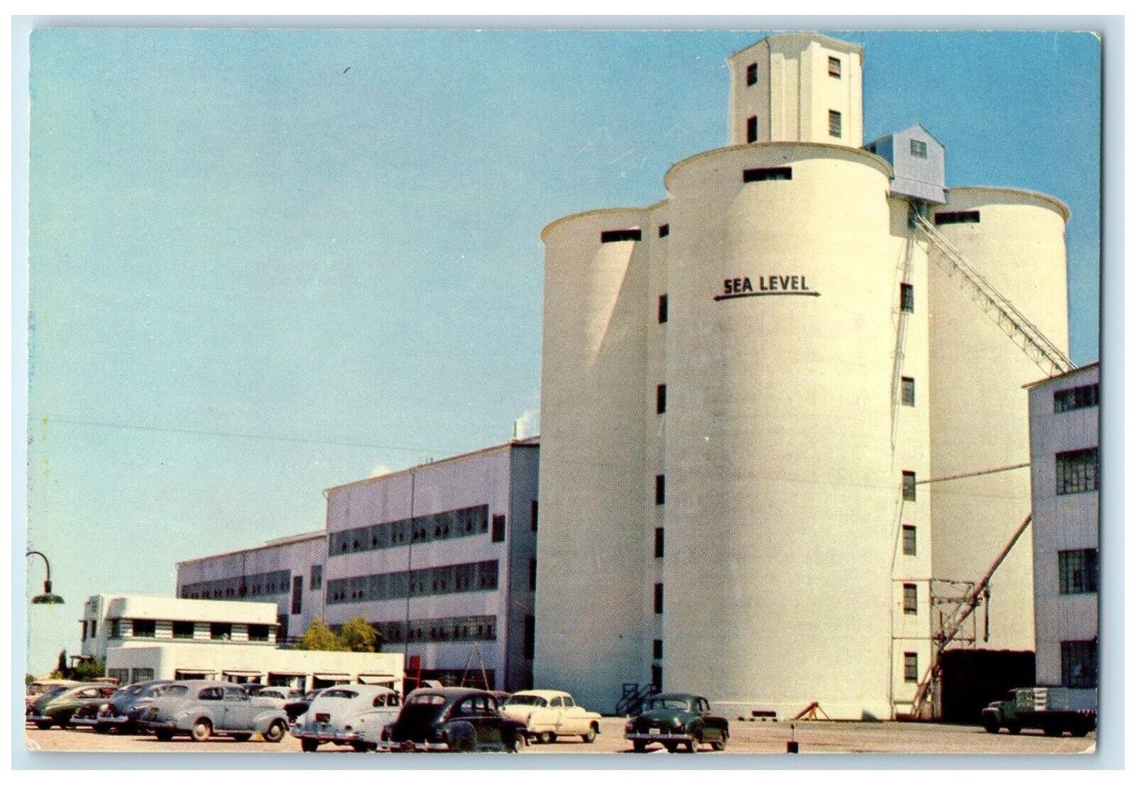 c950's The Holly Sugar Plant Located At Carlton California CA Vintage Postcard