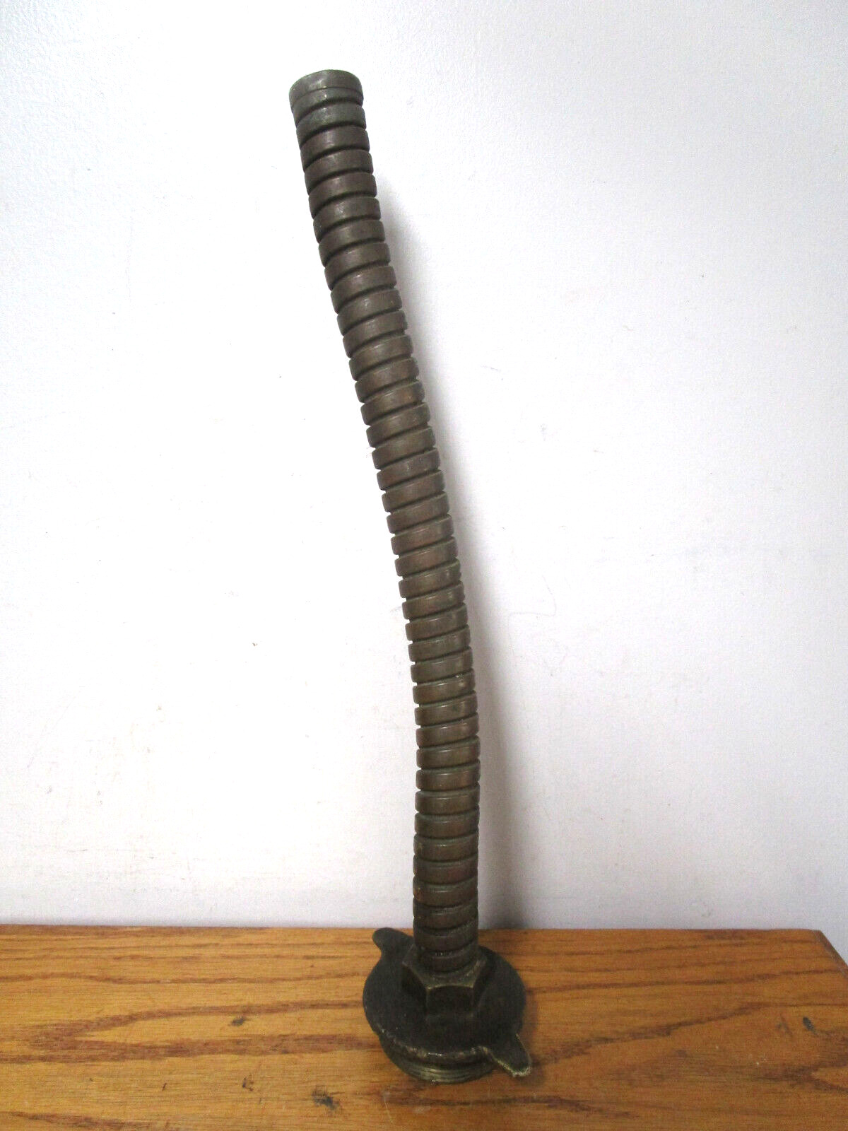 Vintage Brass Flexible Nozzle 16 Inches Long (Rare)