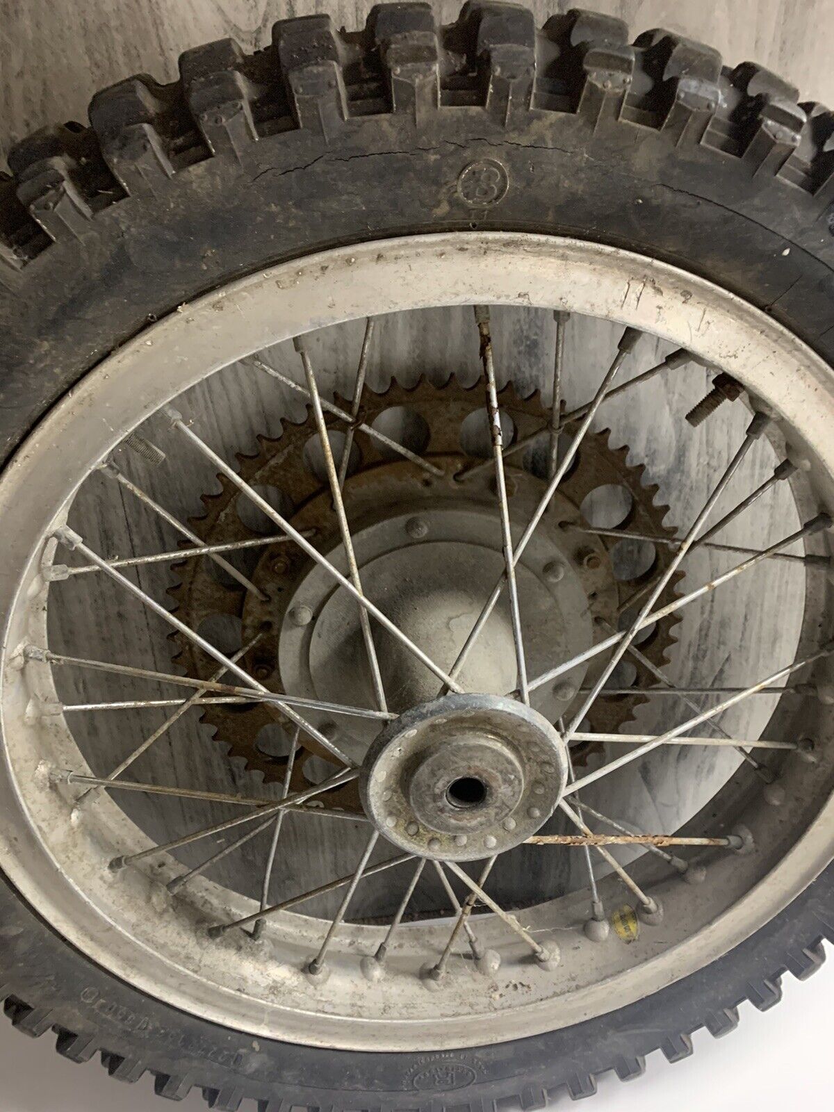 18” alumiunum motorcycle wheel 36 spoke 