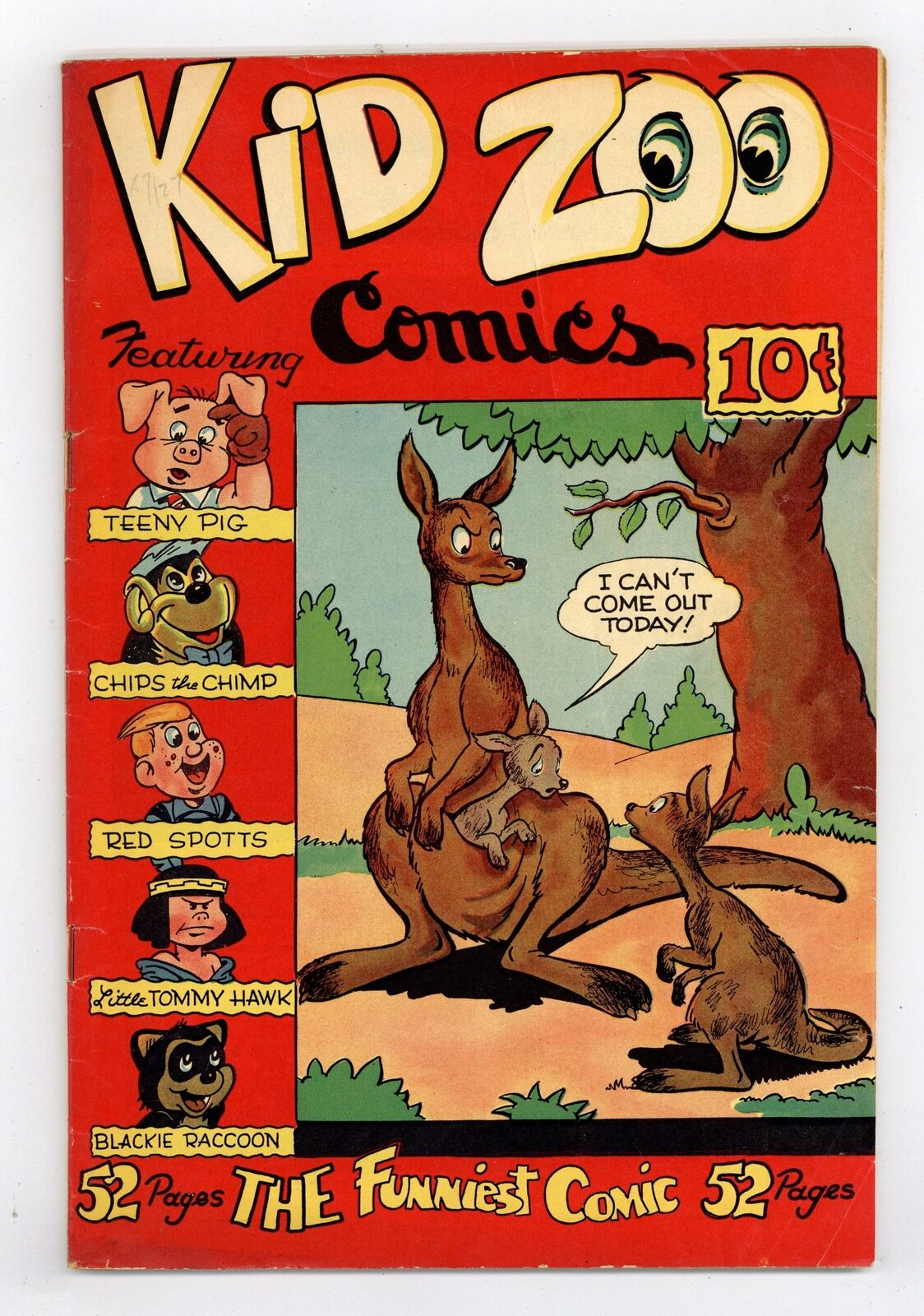 Kid Zoo Comics #1 GD/VG 3.0 1948