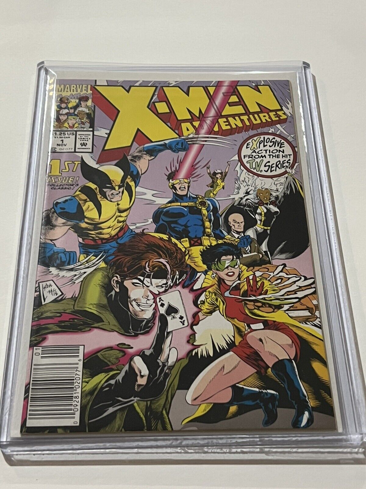 * X-MEN ADVENTURES # 1 *KEY  1st App of MORPH  Marvel Comics 1992 . Xmen97