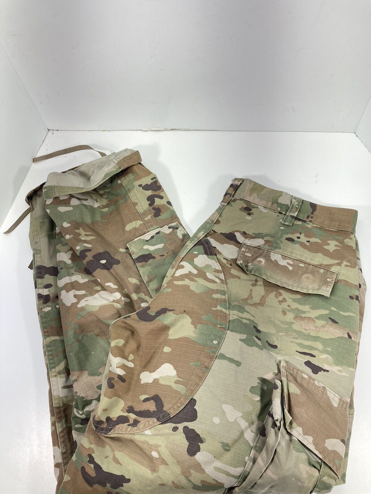 OCP Multicam Pants Men Medium Regular 34X32 Cargo Camouflage Military Rip Stop