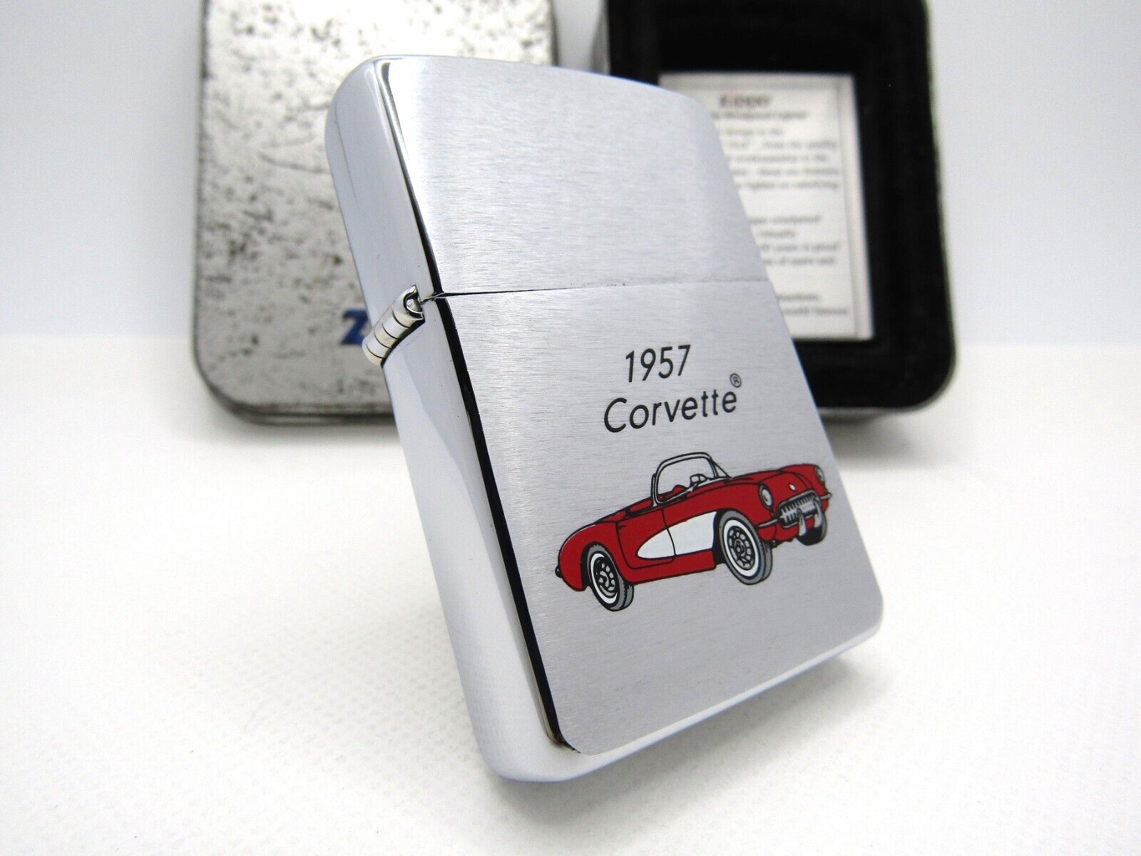 Chevrolet Corvette 1957 Zippo 1996 Mint Rare